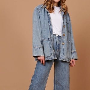 Whimsy + Row Jordan Jacket in Light Blue Denim